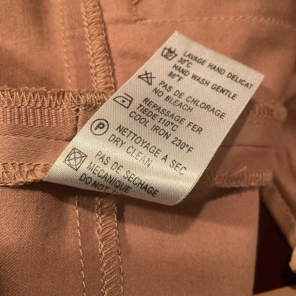 “RODIER” VINTAGE Blush/Salmon Colour Zip Up Knit Sleeved Cotton Blend Jacket. - Picture 11 of 15